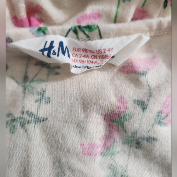 Little girl Floral Jumpsuit H&M - Picture 3 of 3